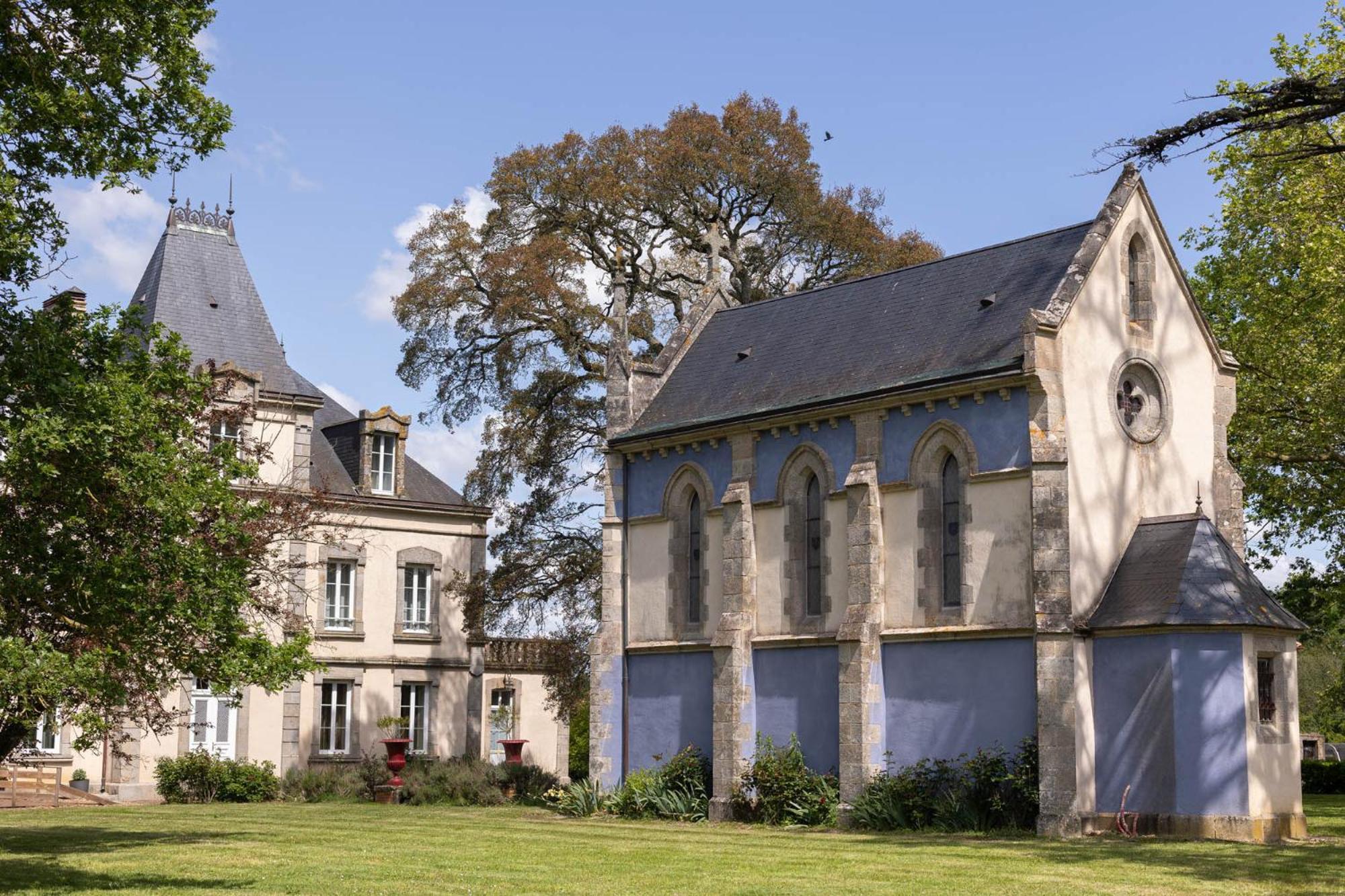 Chateau De La Richerie Hotel Beaurepaire  Luaran gambar